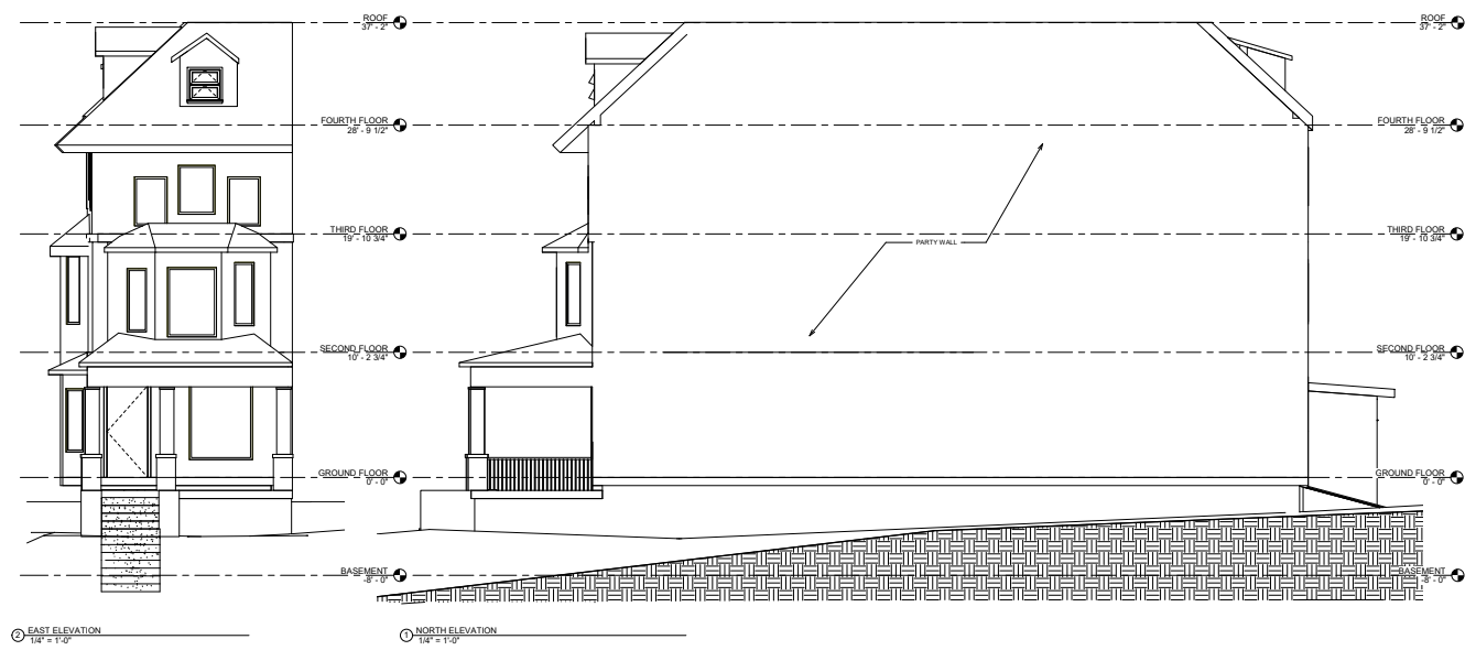 Front & Side Elevations