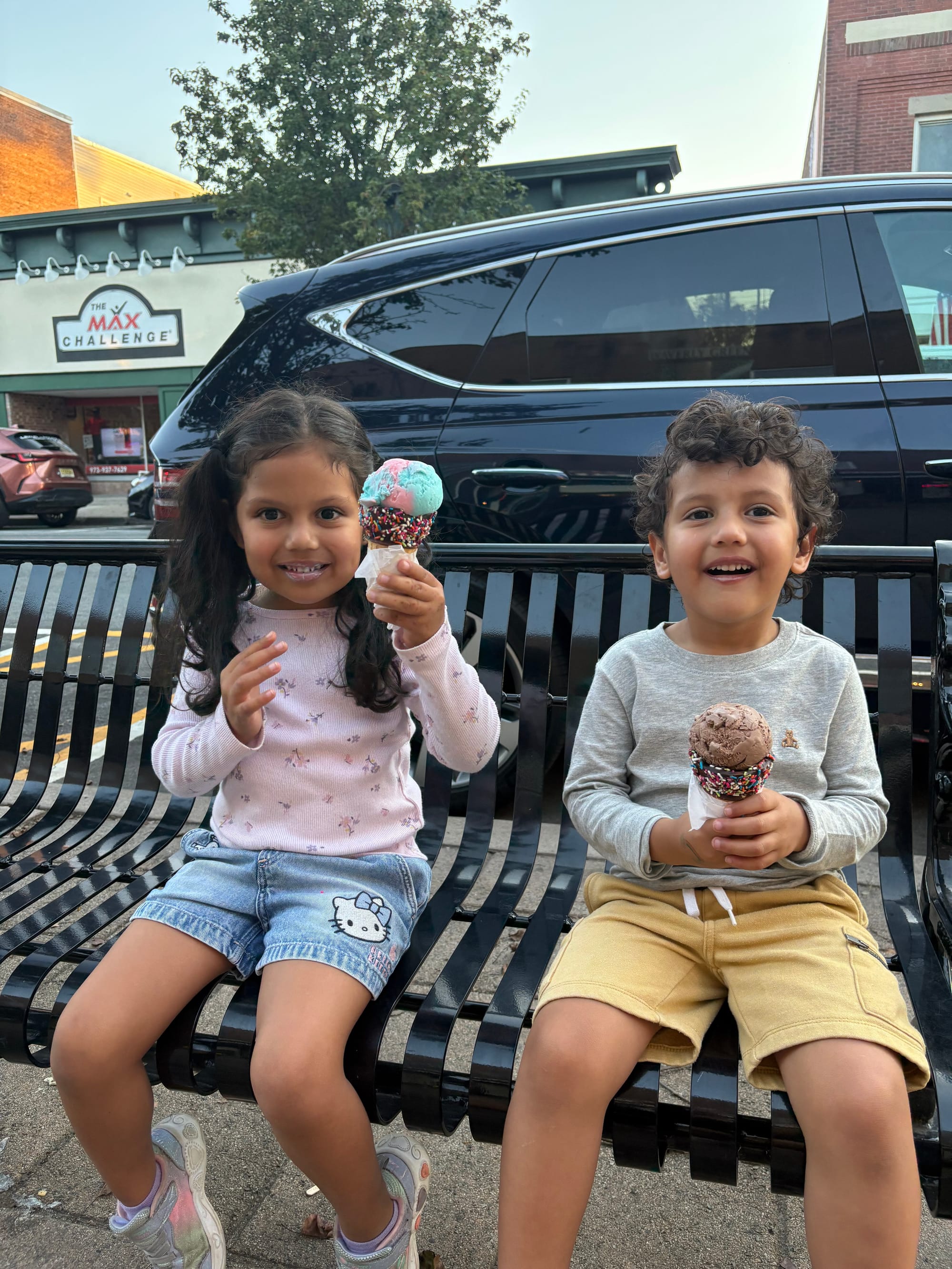 Their 1st Waffle Cone